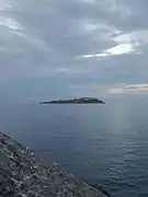 Izaro vista desde Bermeo.