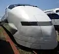 Coche 322-9001 del prototipo J1 conservado en los Talleres de Hamamatsu (julio de 2007)