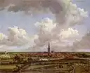Paisaje con vista de Ootmarsum, de Jacob van Ruisdael, mediados del siglo XVII.
