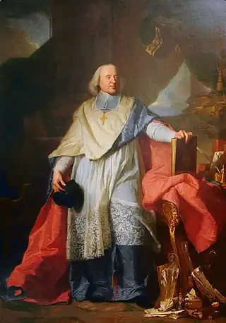 Jacques-Bénigne Bossuet, obispo de Condom, finales del siglo XVII(Hyacinthe Rigaud)