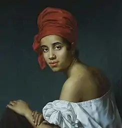 Retrato de mujer criolla con tignon (c.1840)