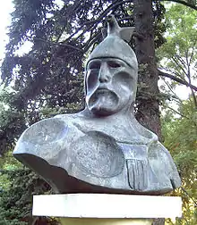 Busto de Jaime I, obra de Nassio Bayarri