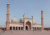 Jama Masjid, Delhi, una de las mezquitas más grandes de la India.