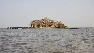 Isla Kunta Kinteh.