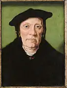 Retrato de Cornelis Aerentsz van der Dussen, de Jan van Scorel, ca. 1535.