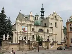 Colegiata de Corpus Christi en Jaroslaw (1591-1594), obra de Giuseppe Brizio