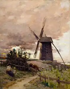 The Windmill (después de 1884), Washington, Galería Nacional de Arte .