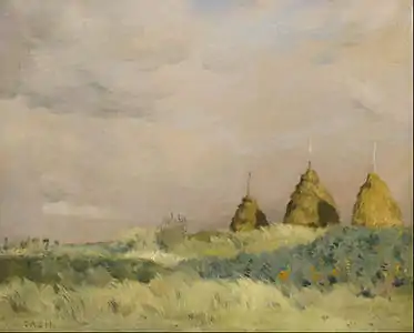The Three Haystacks, Sydney, Galería de Arte de Nueva Gales del Sur .