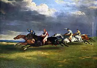 Derbi en Epsom (1821).