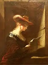 Niña leyendo, Museo de Arte de Toulon.