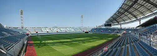 El Estadio Mundialista de Jeju, sede del torneo.