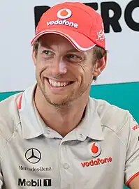 Jenson Button at the 2010 Malaysian Grand Prix