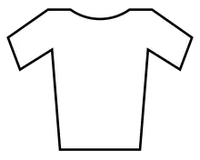 Maillot blanco de líder de la clasificación por puntos