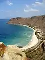 Playa Dolok Oan vista desde el Cristo