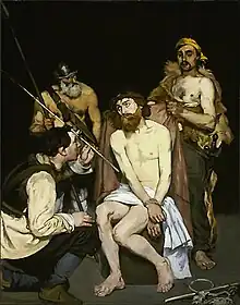 Manet, Cristo humillado por los soldados