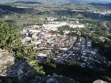 Jimena desde el castillo.