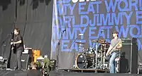 Jimmy Eat World performing onstage