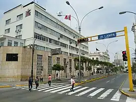 El edificio del Jurado Nacional de Elecciones