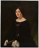 Retrato de mujer, 1846. Museo Maricel,  Sitges, Barcelona (depósito del Museo del Prado).