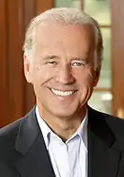 Joe Biden, candidato a vicepresidente.