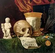 Vanitas (c. 1680-1690), de Johann Andreas Graff, colección privada