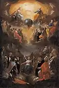 Schonfeld, Adoración de la Santísima Trinidad.