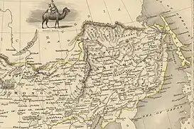 Región del río Amur en 1851.