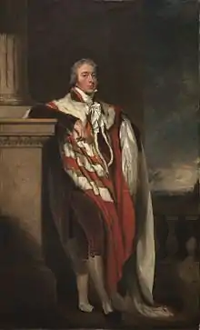 John Fane, X conde de Westmoreland, circa 1806, retratado por Thomas Lawrence.