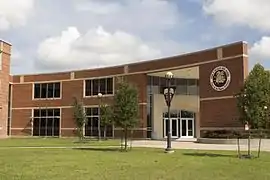 Entrada de la Escuela Preparatoria Heights