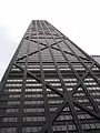 Vista lateral del John Hancock Center.