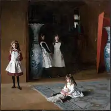 Las hijas de Edward Darley Boit, 1882, 222.57 x 221.93 cm, Museo de Bellas Artes (Boston)