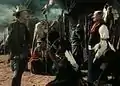 El Jefe Big Tree junto a John Wayne en la película La legión invencible.