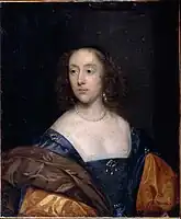 Retrato de dama de azul, c. 1639