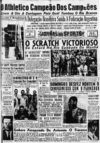 «Atlético Campeón de Campeones.» Jornal dos Sports de 3 de febrero de 1937.