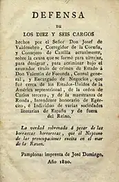 Folleto político (1820)