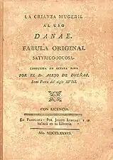 La crianza mugeril de Alejo de Dueñas con portada neoclásica (1786)