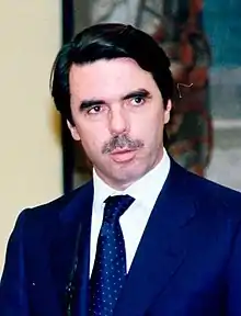 José María Aznar4.º (1996-2004)25 de febrero de 1953 (70 años)