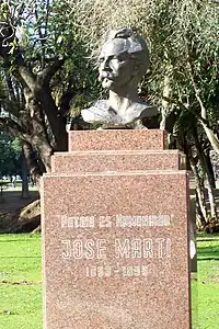 Busto en Buenos Aires, Argentina.