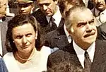 El Presidente José Sarney y la Primera dama Marly.
