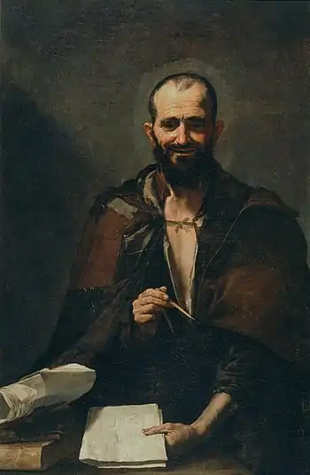 Demócrito, por Ribera, 1620.