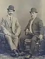 Riart en su juventud, c. 1910.
