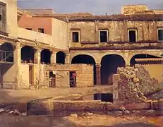 Patio del Exconvento de San Agustín.