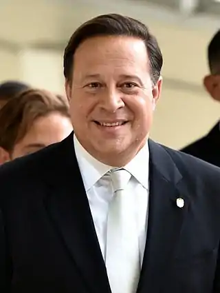 Panamá PanamáJuan Carlos Varela, Presidente