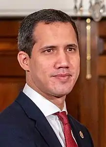 Juan Guaidó,(40 años)23 de enero de 2019 - 5 de enero de 2023 (interino)parcialmente reconocidoSin cargo público actual