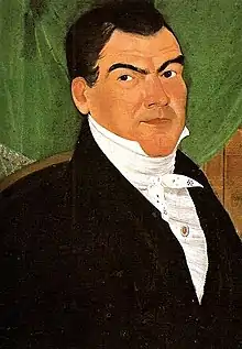 Retrato de Francisco Antonio Paúl (c. 1820). Óleo sobre tela, 56 x 42 cm, Galería de Arte Nacional.