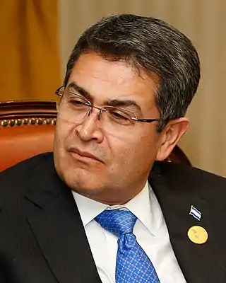 Juan Orlando Hernández(2014-2022)55 años