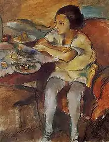 El desayuno, 1923