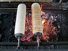 Kürtőskalács, una delicia local