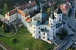 El icónico barroco radical, basílica de la Virgen María en Křtiny (Moravia)