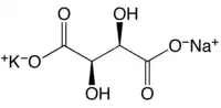 Tartrato de Sodio y Potasio
